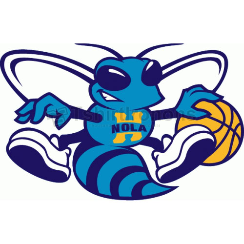 New Orleans Hornets T-shirts Iron On Transfers N1109 - Click Image to Close